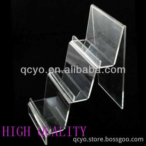 High quality acrylic elegant counter purse display